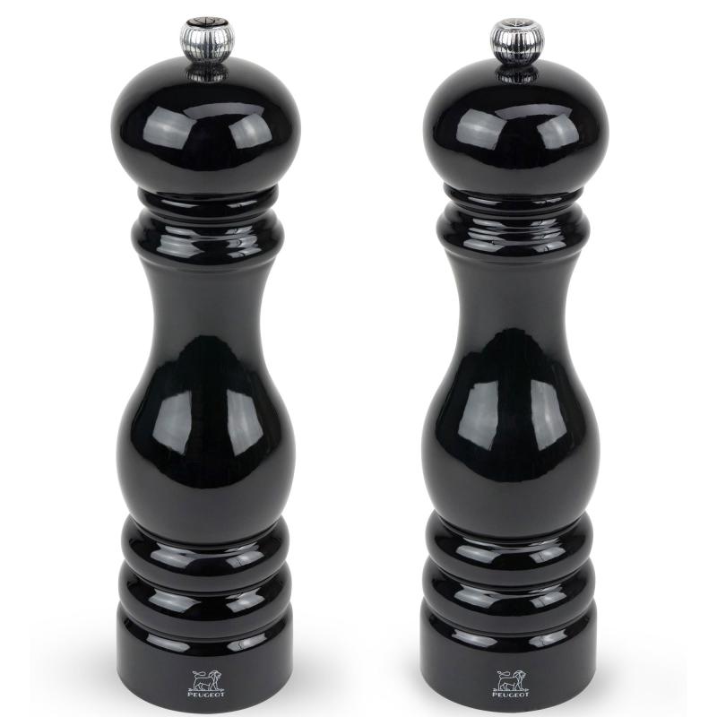 Paris Duo Salt  Och Peberkværn 22 Cm, Black Laquered fra Peugeot