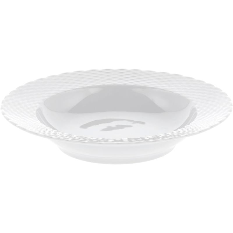 Basket Dyb Tallerken 23 Cm, 60 Cl, Hvid fra Pillivuyt