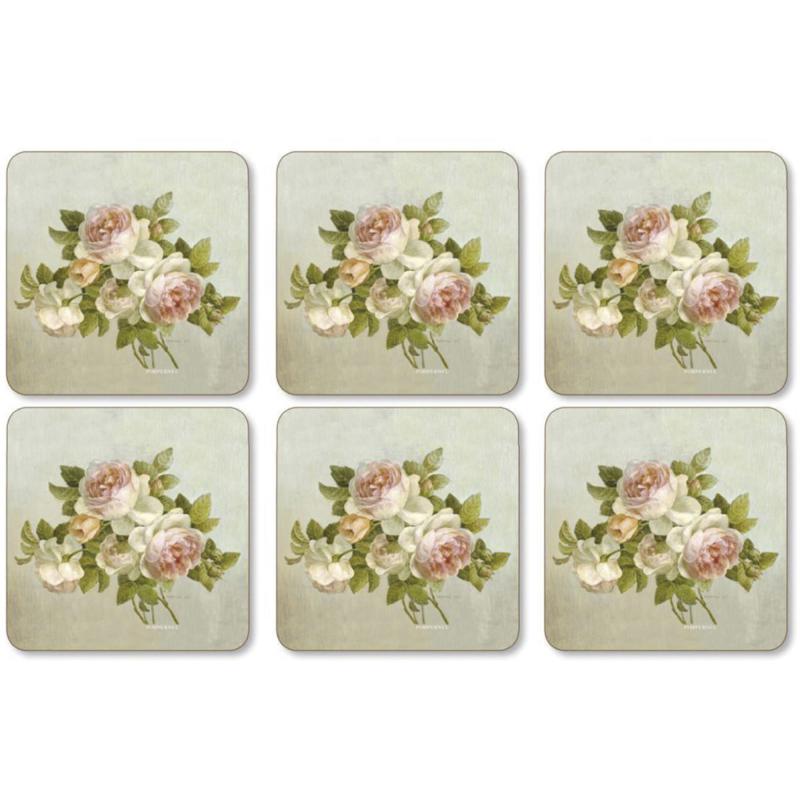Glasunderlag 'antique Rose' fra Pimpernel