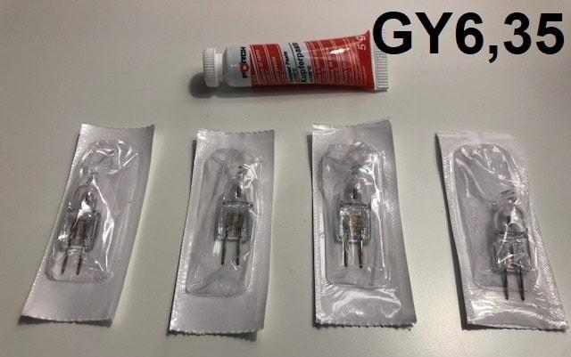 Halogen Pære Gy6,35 Til Pizzamaster fra Gastroudstyr
