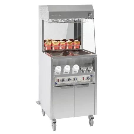 Pommes Frites Station   60 Cm Bred   Med Saltkar fra Casselin