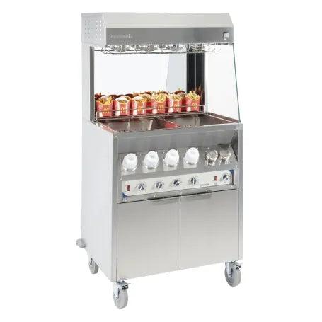 Pommes Frites Station   80 Cm Bred   Med Saltkar fra Casselin