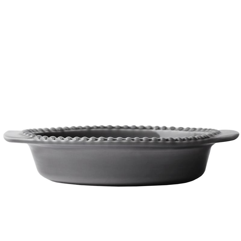 Daria Ovnfast Fad 26 Cm., Clean Grey fra Potteryjo