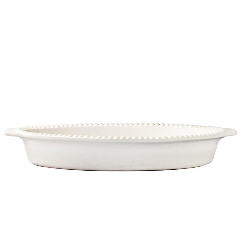 Daria Ovnfast Fad 35 Cm., Cotton White fra Potteryjo