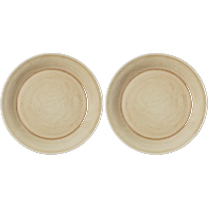 Daga Desserttallerken, ø20, Oat, 2 Stk. fra Potteryjo