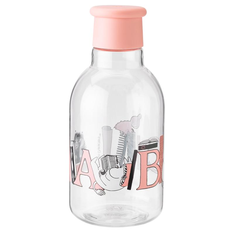 Rig Tig Drink It Mumi Vandflaske, 0,5 Liter, Salmon fra Rig-tig