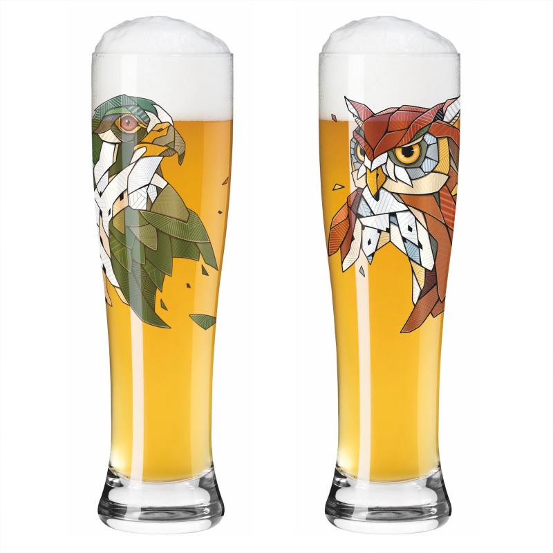 Brauchzeit Hvede ølglas, 2 Stk. fra Ritzenhoff