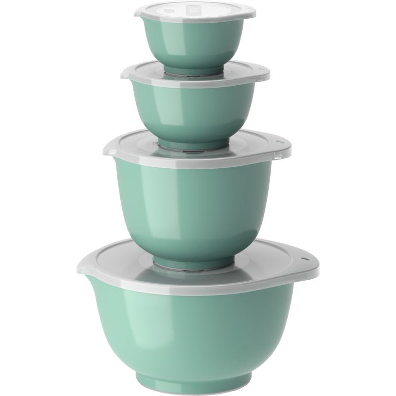 New Margrethe Skåle 0,25 + 0,5 + 1,5 + 3 Liter, Nordic Green fra Rosti
