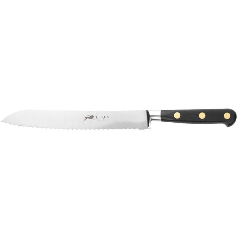 Ideal Brødkniv 20 Cm. Sort fra Lion Sabatier