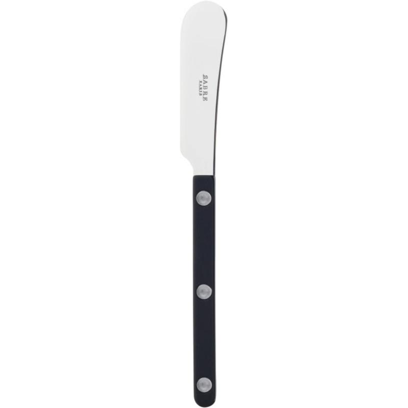 Bistrot Solid Smørkniv 14 Cm, Sort fra Sabre Paris