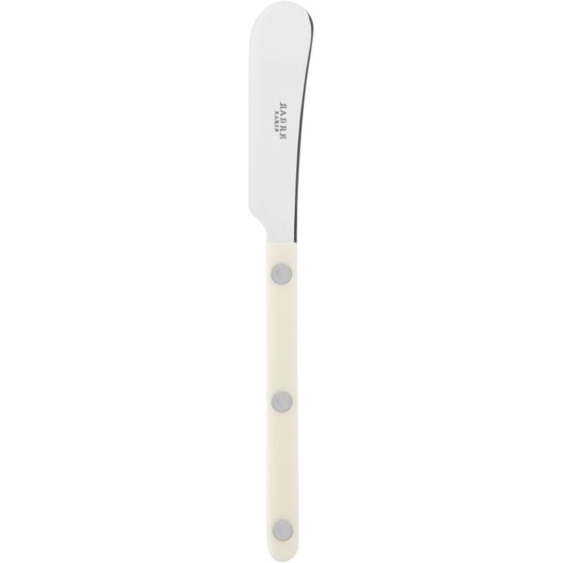 Bistrot Solid Smørkniv 14 Cm, Ivory fra Sabre Paris