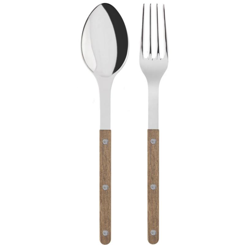 Bistrot Teak Serveringssæt 2 Dele, Teak fra Sabre Paris