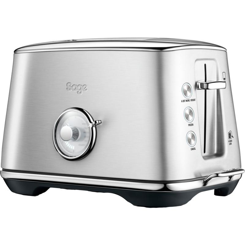 Bta735 The Luxe Toast Select Toaster, Børstet Stål fra Sage