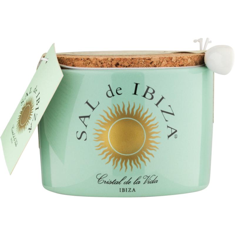 Ibiza Fleur De Sel, Naturligt Salt I En Keramikkrukke fra Sal De Ibiza