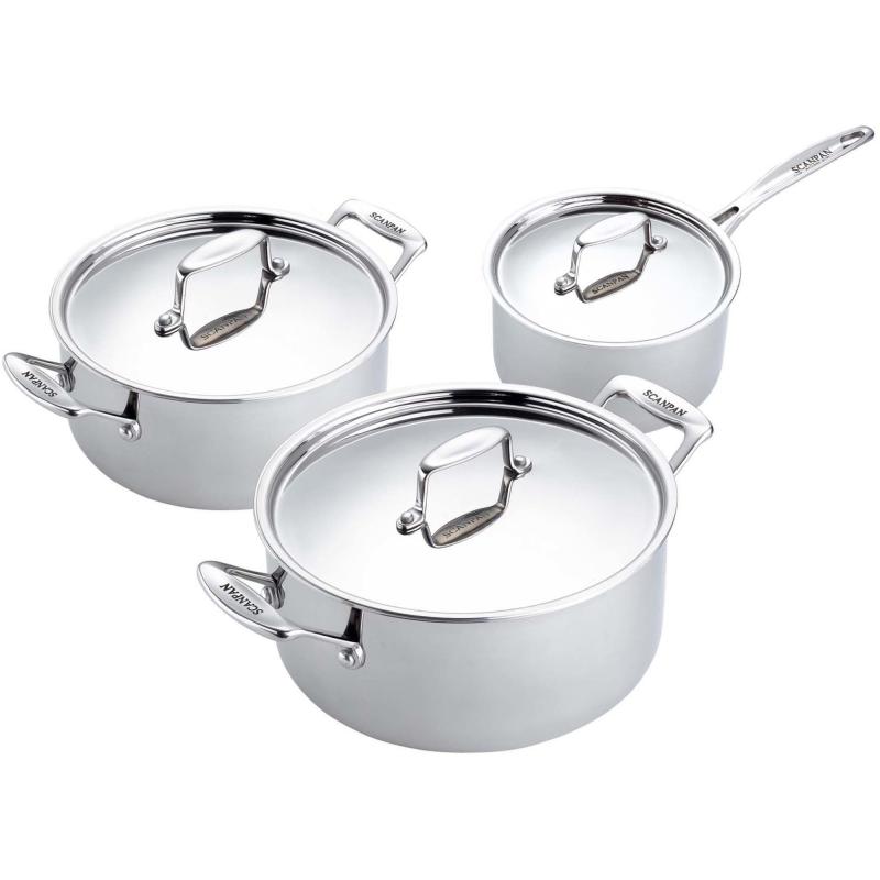 Fusion 5 Grydesæt 3 Dele fra Scanpan