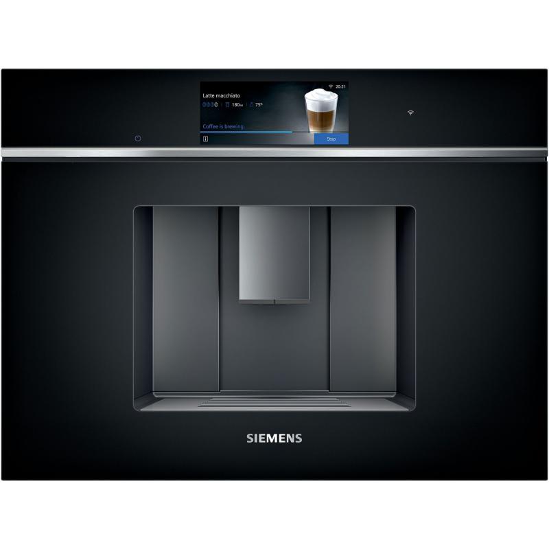 Ct718l1b0 Iq700 Helautomatisk Indbygget Espressomaskine, Sort fra Siemens