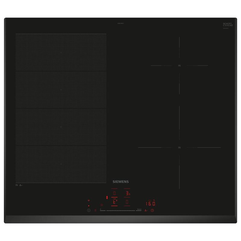 Ex651hec1e Iq700 Induktionskogeplade, Sort fra Siemens