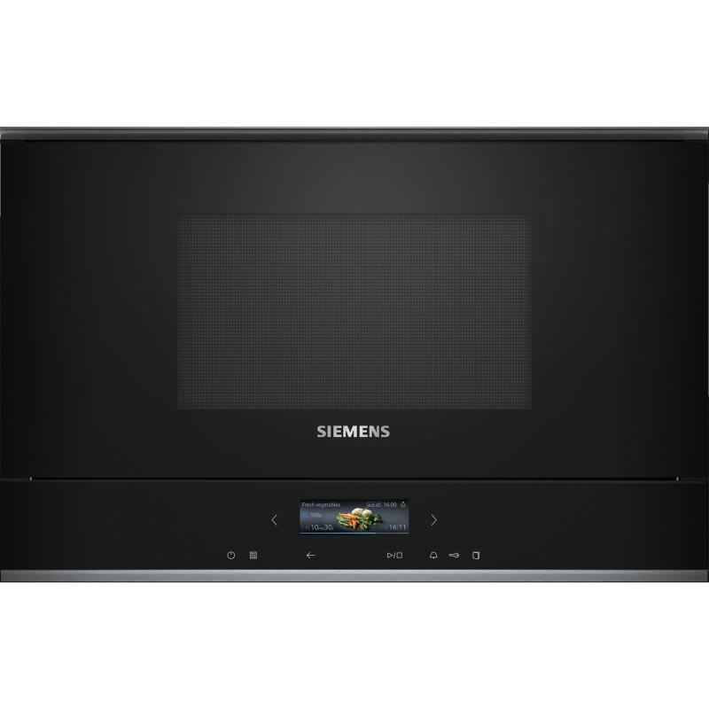 Bf722l1b1 Iq700 Indbygget Mikroovn, Sort fra Siemens