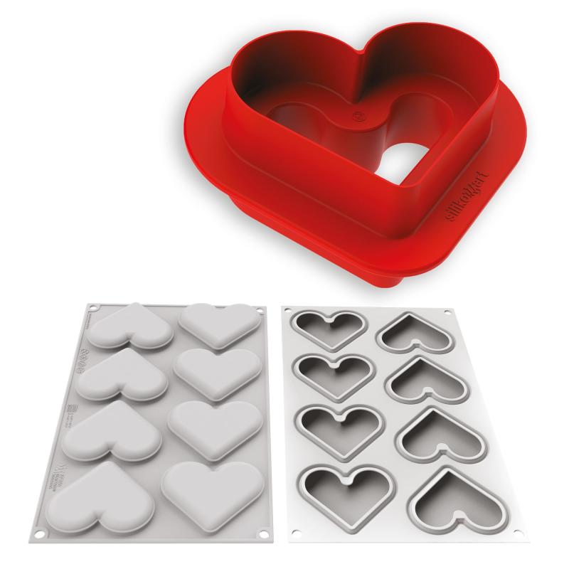 Mini Love Story Silikoneform fra Silikomart