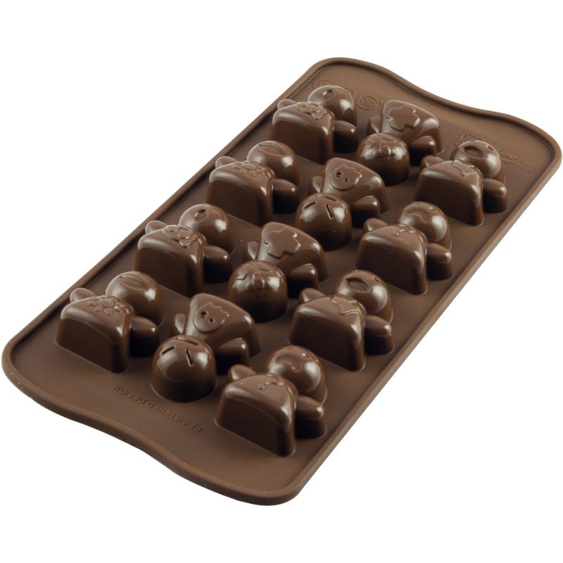 Easy Choc Pralineform Silikone, Mood fra Silikomart
