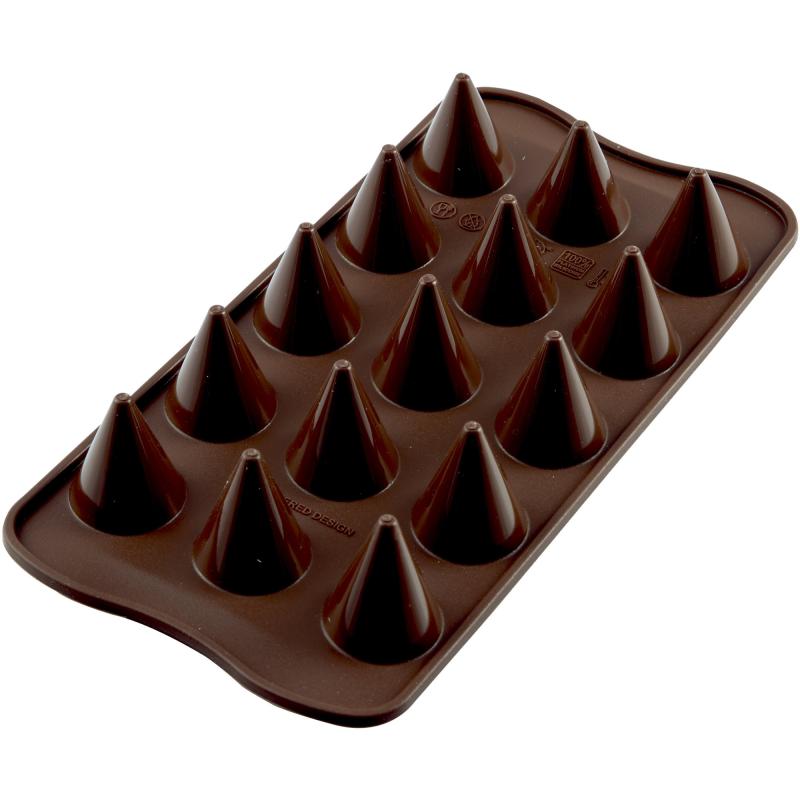 Easy Choc Pralinerform, Kegle fra Silikomart