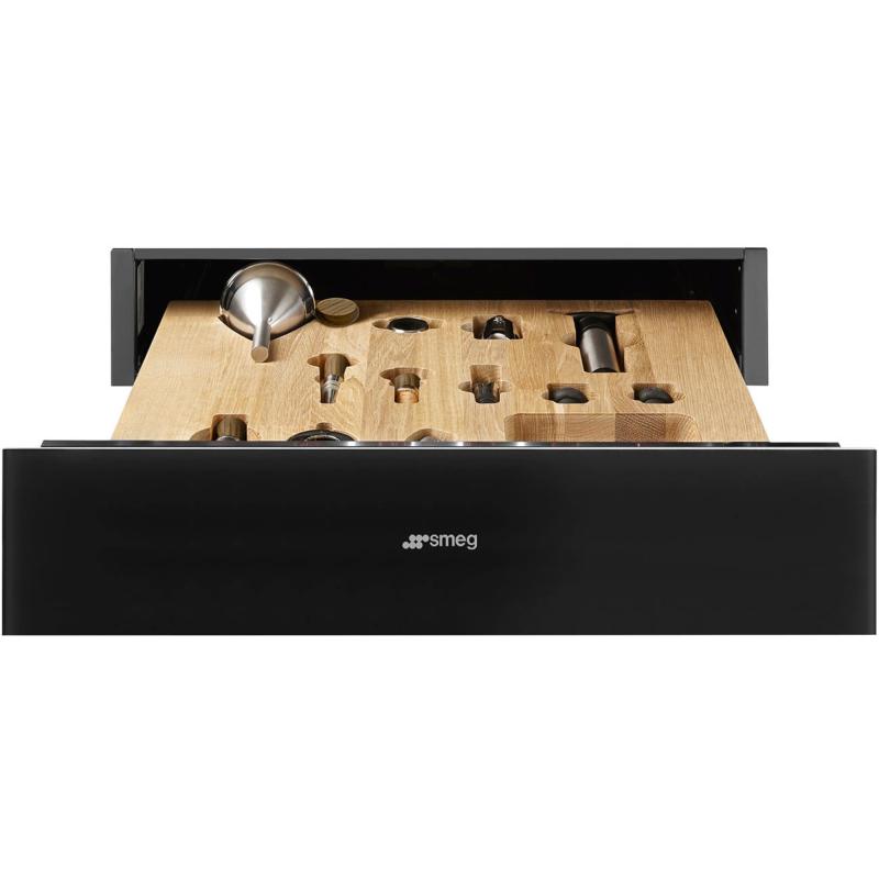 Cps115b3 Linea Sommelierskuffe, Sort fra Smeg