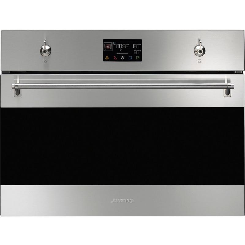 So4302s3x Classic Kombiovn 40 Liter, Rustfrit Stål fra Smeg