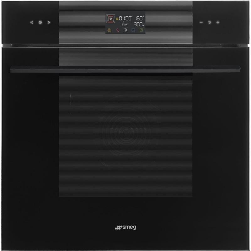 So6102m2b3 Speedwave Kombimikrobølgeovn 68 Liter, Sort fra Smeg