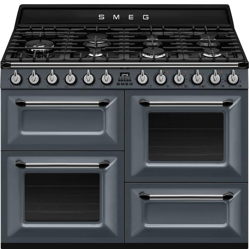 Tr4110gr Victoria Gaskomfur 110 Cm, Grå fra Smeg