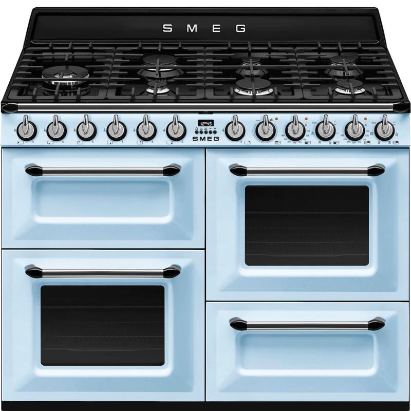Tr4110az Victoria Gaskomfur 110 Cm, Blå fra Smeg