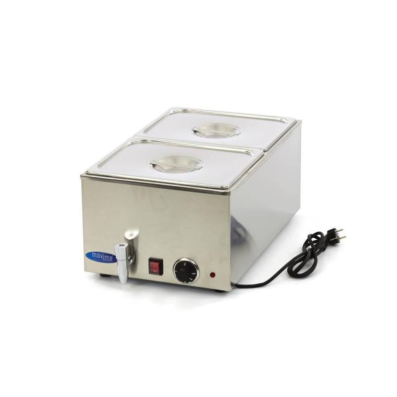 Bain Marie   Med Hane   Inkl 2 X 1 2 Gn Sæt   El fra Maxima