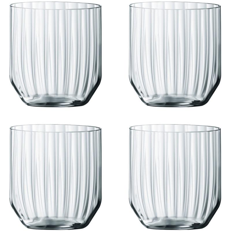 Linear Whisky Tumbler Glas 4 Pak fra Spiegelau