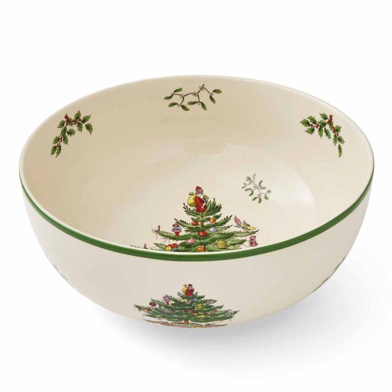 Christmas Tree Serveringsskål, ø24,5 fra Spode