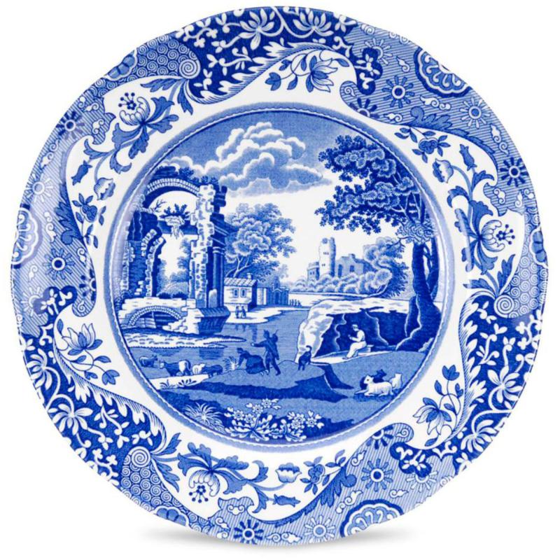 Desserttallerken 'blue Italian', 20 Cm fra Spode