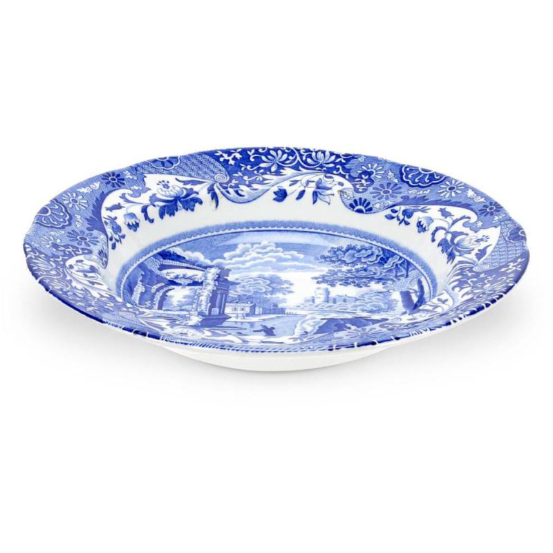 Suppetallerken 'blue Italian' fra Spode