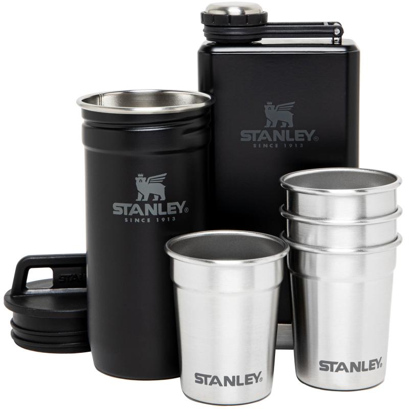 The Pre Party Shotglass + Flask Set, Sort fra Stanley