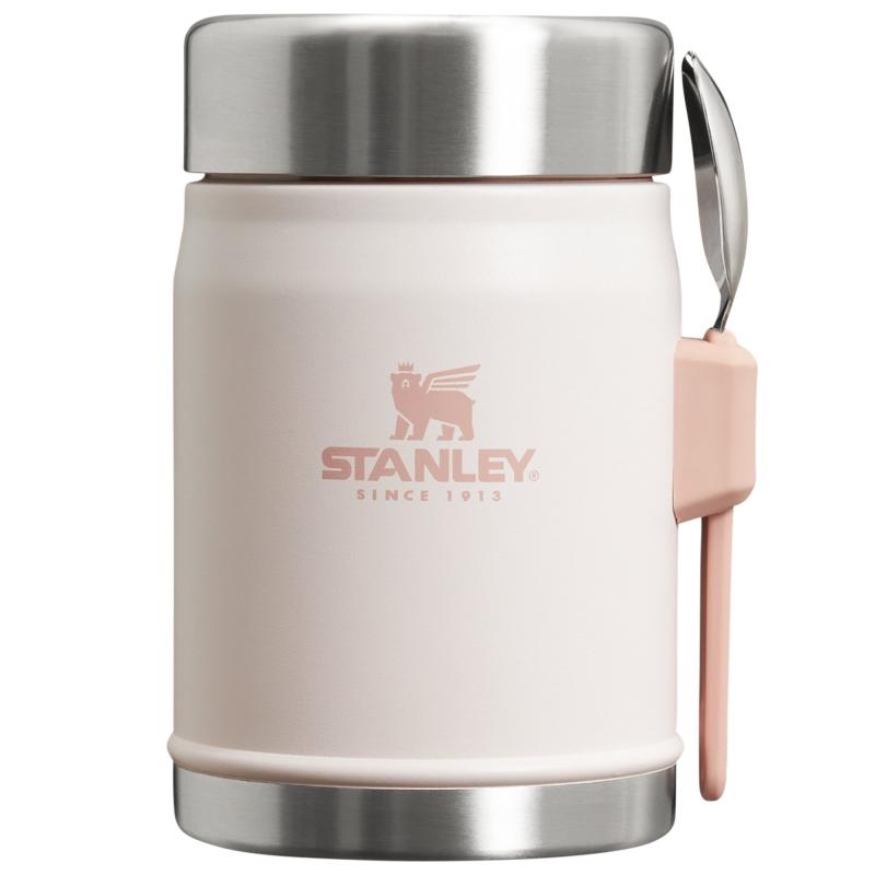 The Legendary Food Jar + Spork 0,4 Liter, Rose Quartz fra Stanley