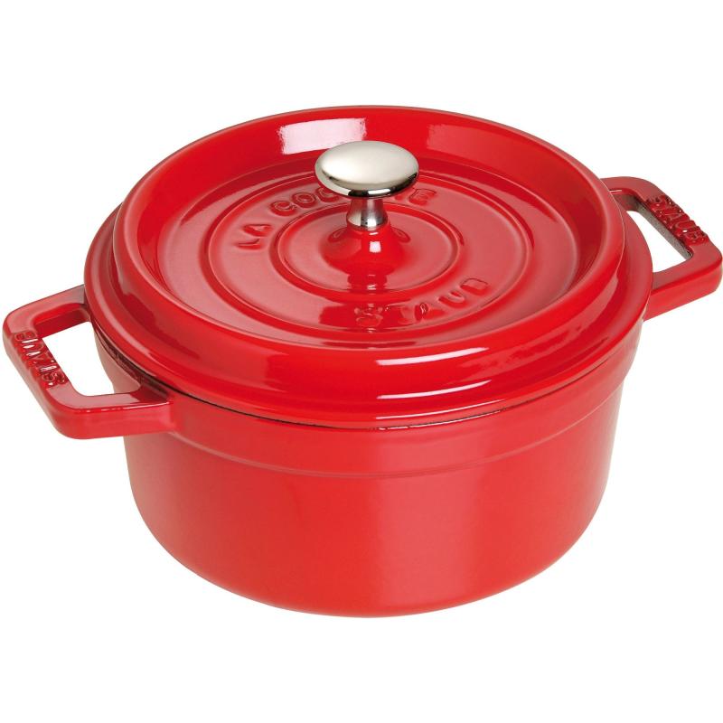 La Cocotte Rund Cocotte 20cm. 2,2 Liter, Rød fra Staub