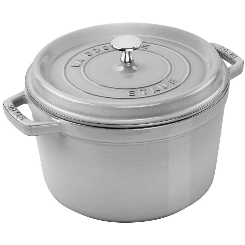 La Cocotte Støbejernsgryde 4,8 Liter, Grå fra Staub