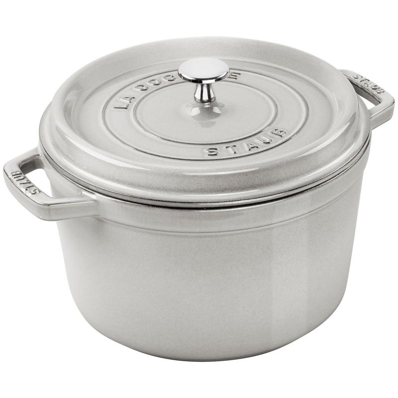 La Cocotte Støbejernsgryde 4,8 Liter, White Truffle fra Staub