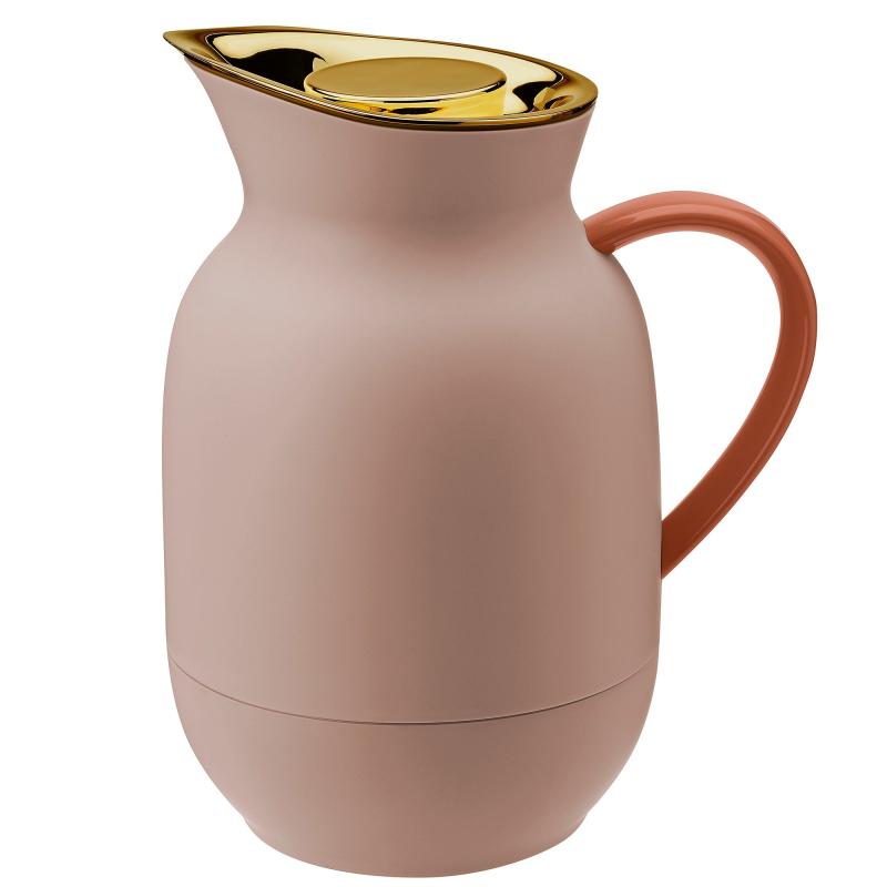 Amphora Termokande 1 Liter, Kaffe, Soft Peach fra Stelton
