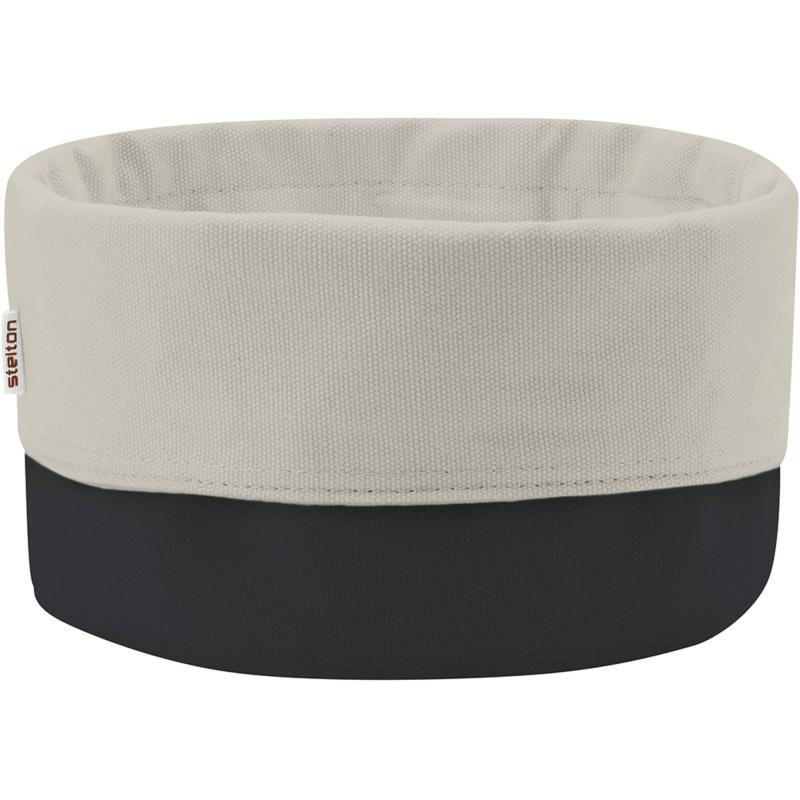 Brødpose, Stor Stof   Sort Sand fra Stelton