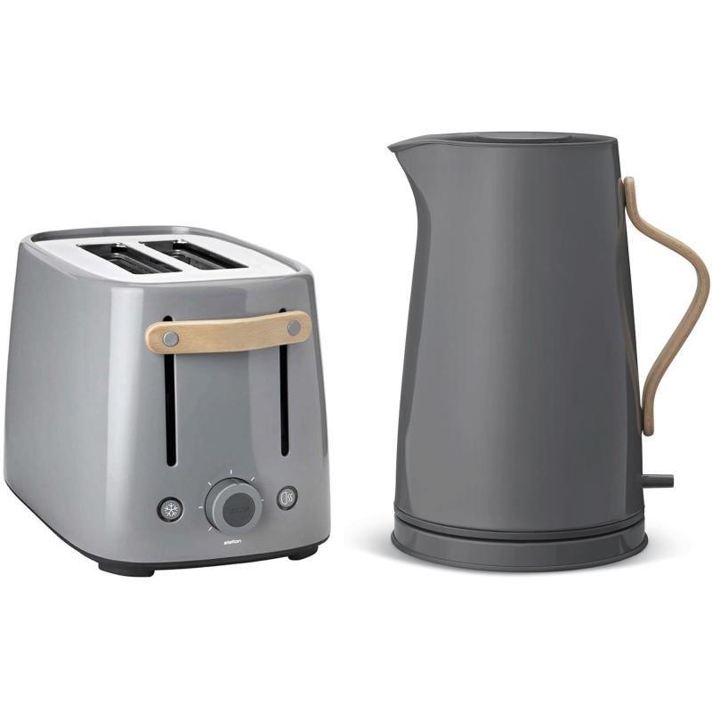 Emma Morgenmadssæt Med Brødrister Og Elkedel fra Stelton
