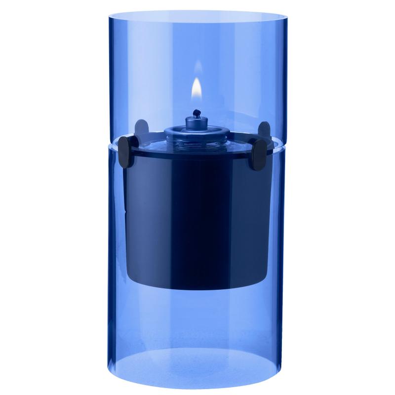 Lucie Hurricane Olielampe, Azure fra Stelton