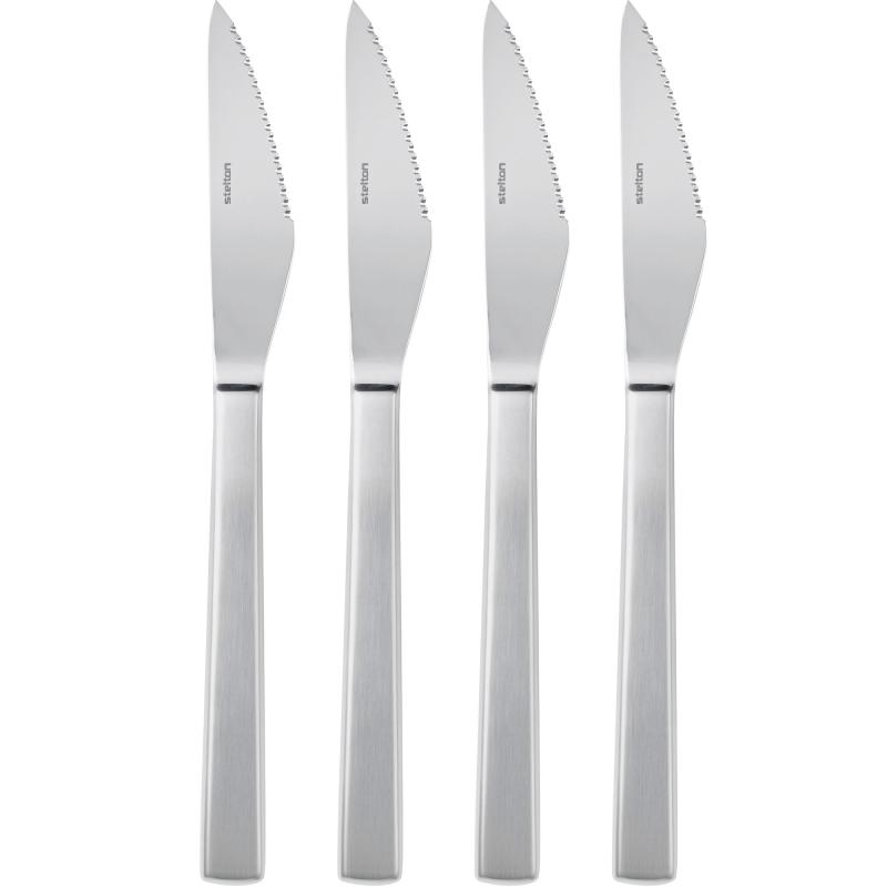 Maya 2000 Steakkniv, 4 Stk, Rustfrit Stål fra Stelton