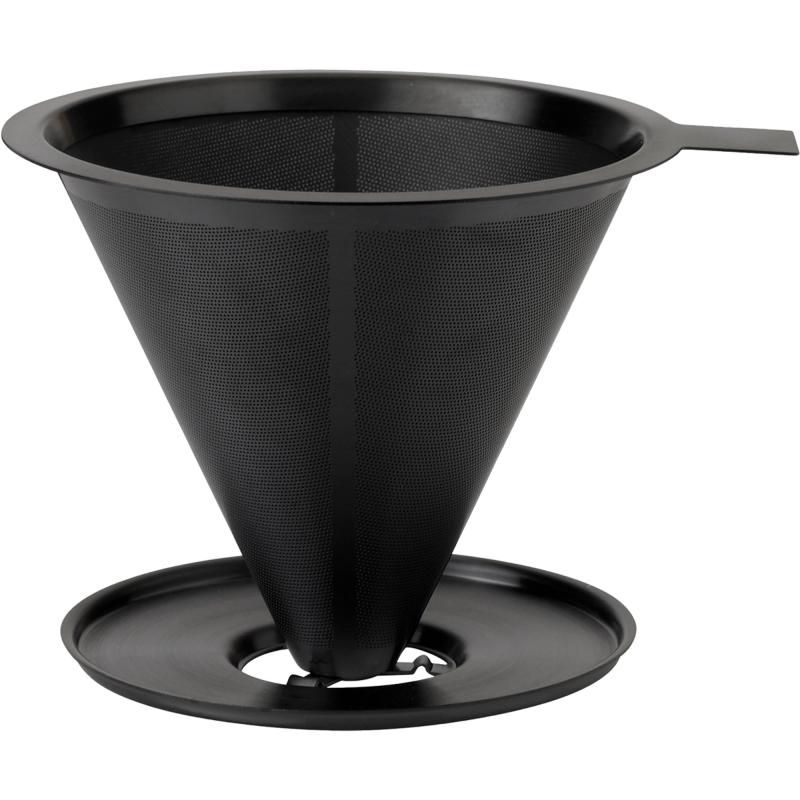 Nohr Slow Brew Kaffetragt, Black Metallic fra Stelton