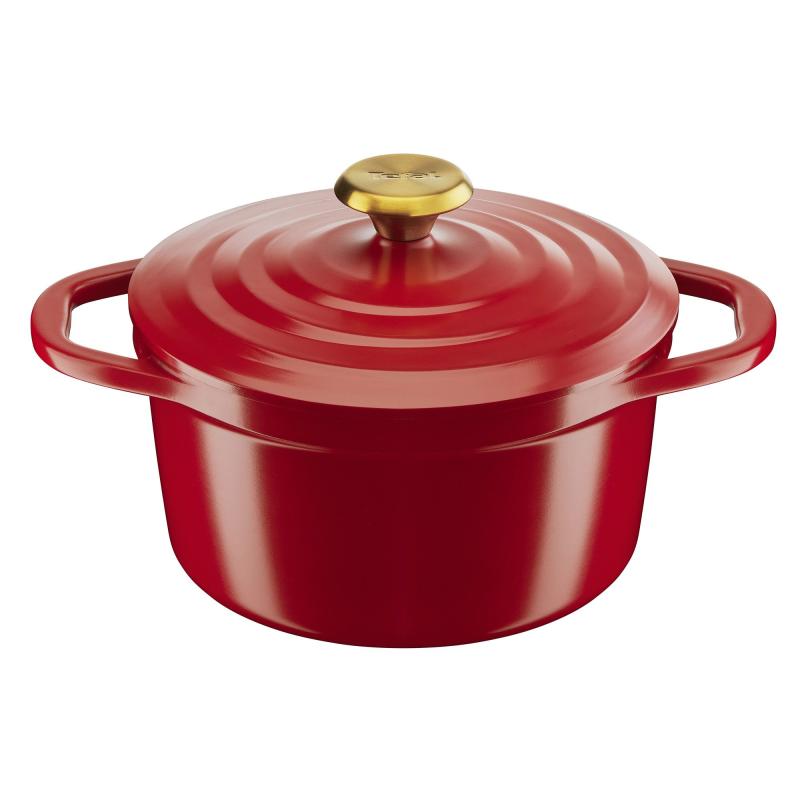 Air Gryde, 3,1 Liter, 20 Cm, Rød fra Tefal