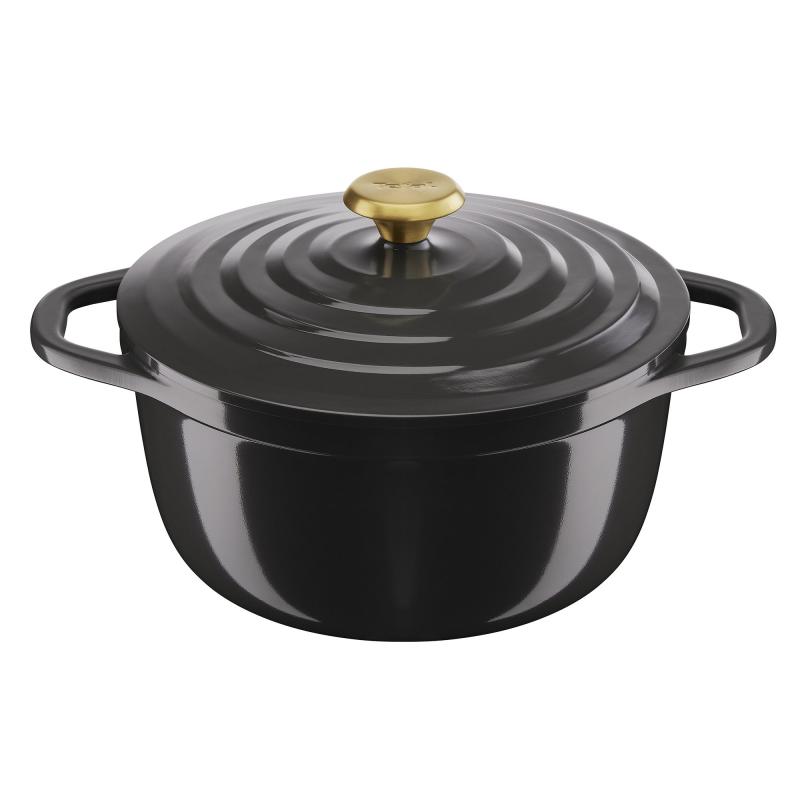 Air Gryde, 4,7 Liter, 24 Cm, Grå fra Tefal