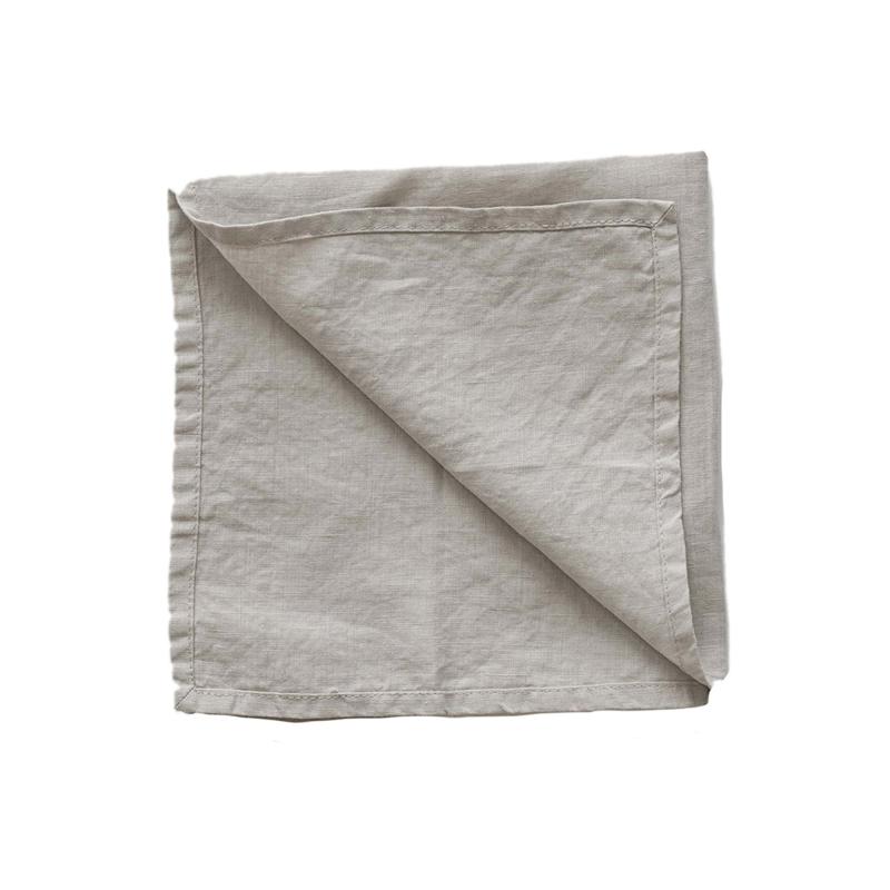 Serviet, 45x45 Cm, Warm Grey fra Tell Me More