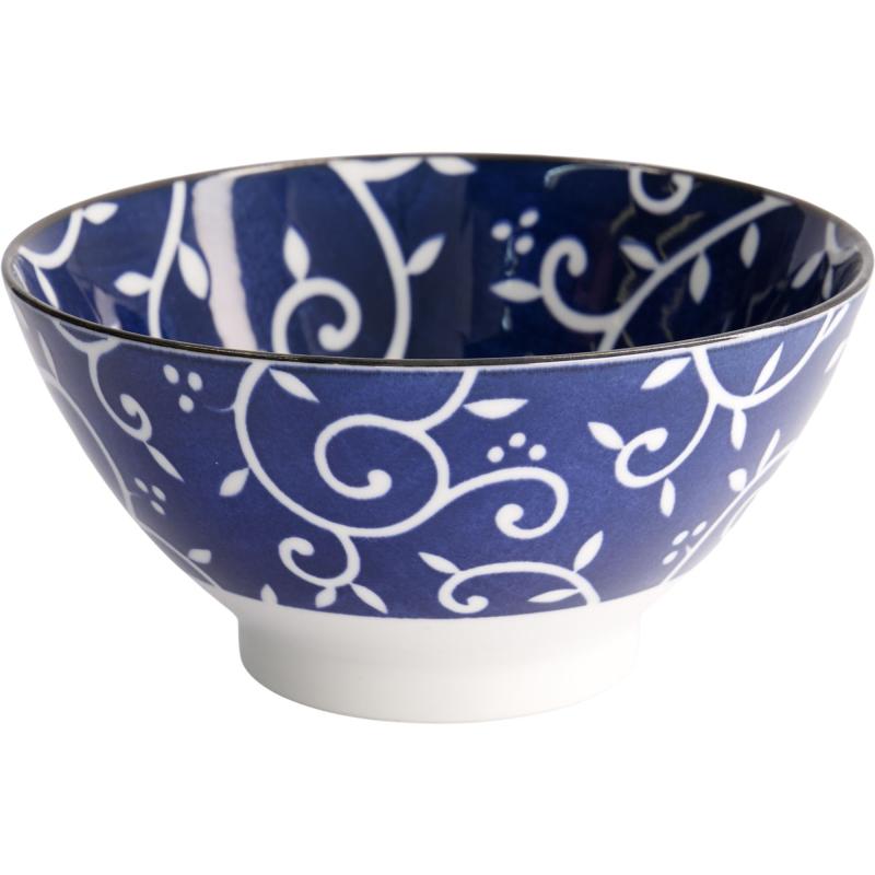 Blue Karakusa Ramenskål 1.000 Ml fra Tokyo Design Studio